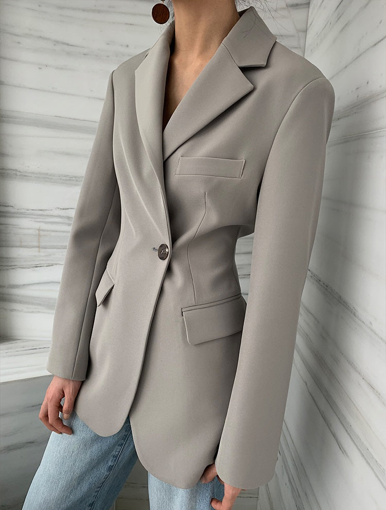 BAILEY TAILORED JACKET -ASH