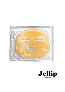 Collagen infused jelly face mask